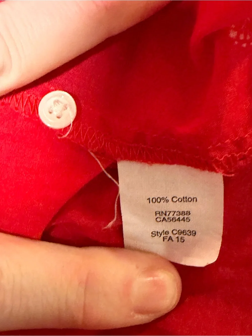 Madewell Red Floral Cotton Peasant Blouse Puff Sleeve Boho Top Small